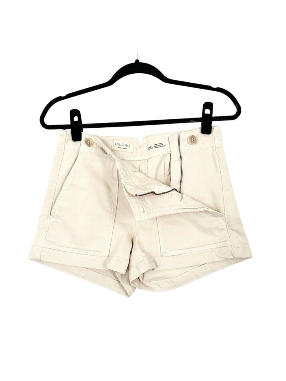 Anthropologie Pilcro The Kit High-Rise Utility Shorts - Picture 4 of 11